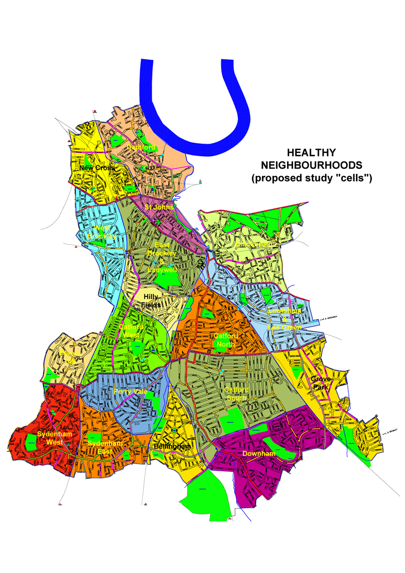 image of a healthy neighbourhood map