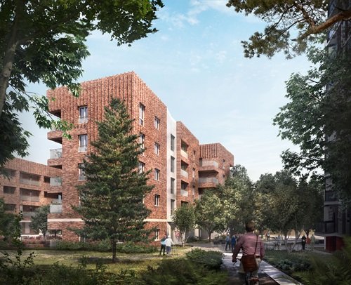 image of a new building in bampton estate