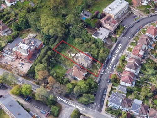 aerial view of canonbie